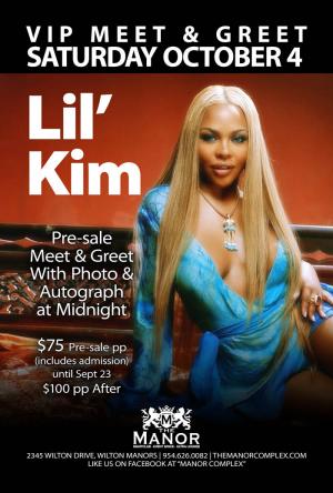 LIL KIM PRE-SALE  MEET & GREET