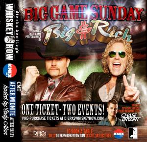 Super Bowl Sunday with Big and Rich