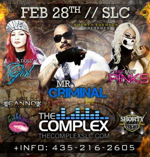 Mr Criminal with Doll-E Girl & Miss Lady Pinks