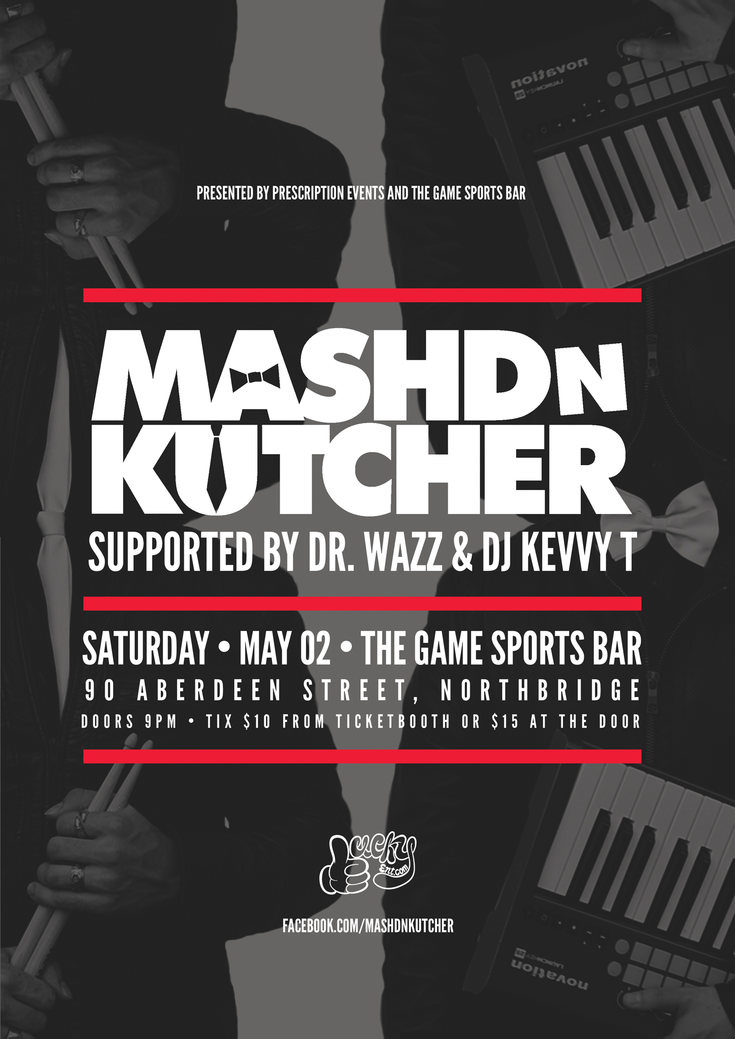 Tickets for Mashd N Kutcher at The Game in Northbridge from Ticketbooth