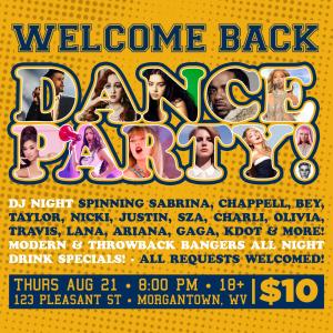 WELCOME BACK DANCE PARTY 2025