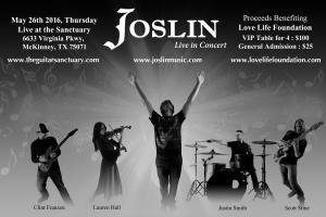 Joslin Live at the Sanctuary