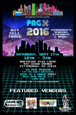 Pittsburgh Retro Gaming Expo