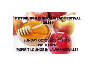 Pittsburgh Cider & Mead Festival 2016