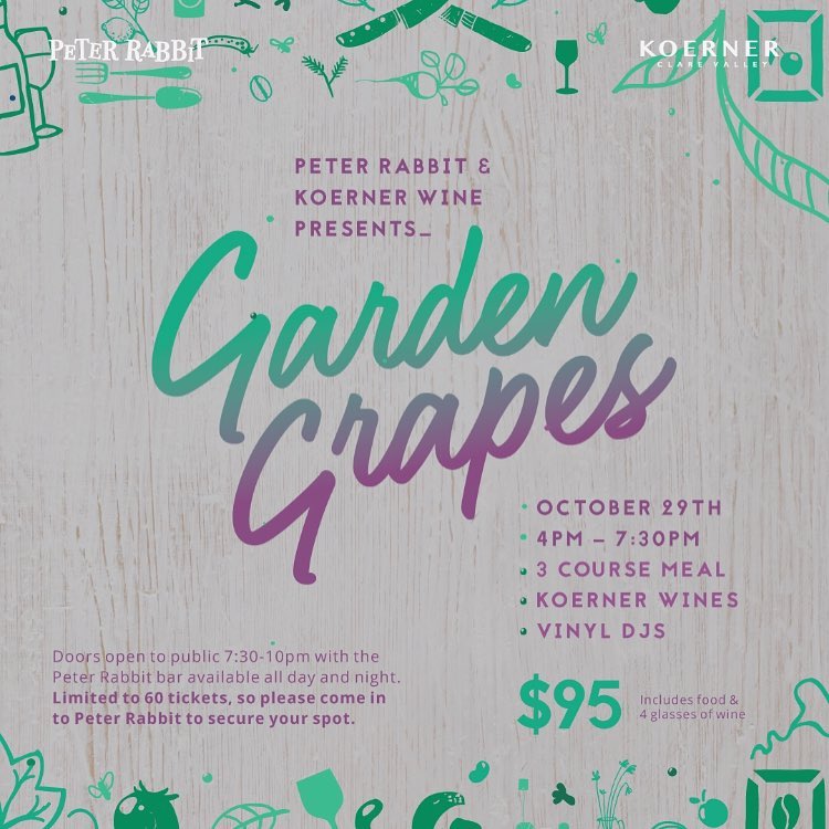 Tickets for Garden Grapes in Adelaide from Ticketbooth