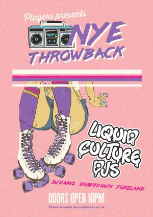 NYE 80s/90s Throwback Party at Players Bar