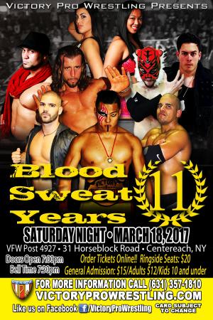 VPW Blood Sweat and 11 Year Anniversary Show