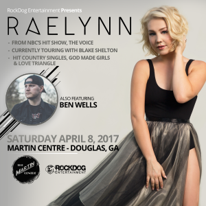 RAELYNN Concert featuring Ben Wells