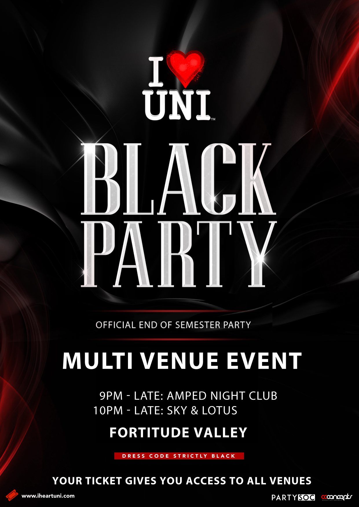 Tickets for Black Party Brisbane in Fortitude Valley from Ticketbooth