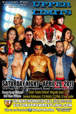 VPW presents Upper Limits April 29