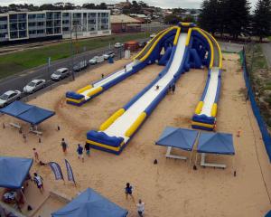 Trippo Water Slide - Port Douglas July 2017