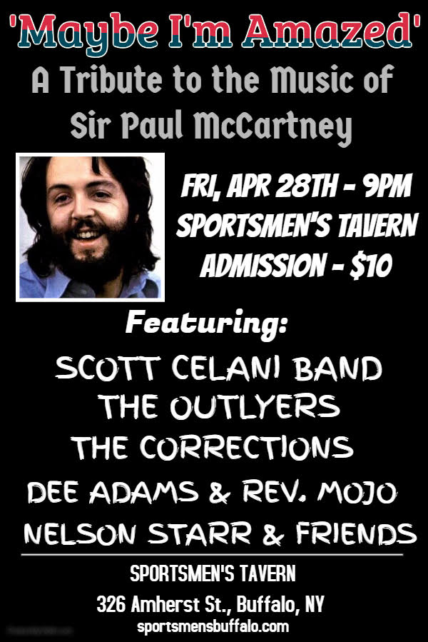 Tickets For Maybe Im Amazed A Tribute To Paul McCartney In Buffalo From Tickets for maybe im amazed a tribute to paul mccartney in buffalo from