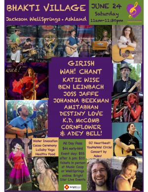 BHAKTI VILLAGE Ashland: 1-day Community Gathering