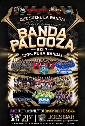 BANDA-PALOOZA @ JOES BAR!