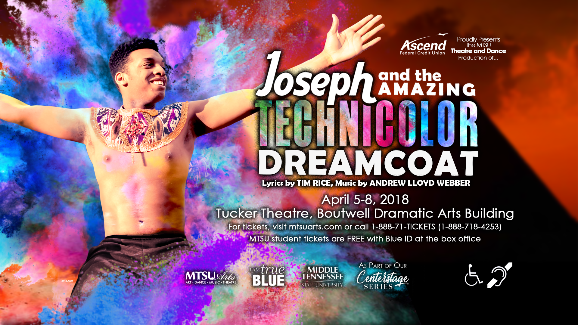 Tickets for Joseph and the Amazing Technicolor Dreamcoat in
