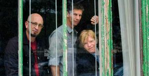 Scott, Rob and Greg of The Clarks