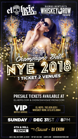 Champagne Ball NYE 2018