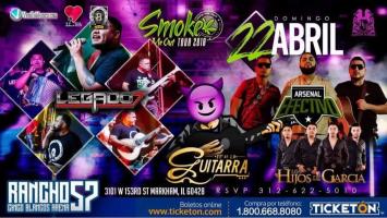 Tickets For Smoke Me Out Tour 2018 Legado 7 El De La Guitara In