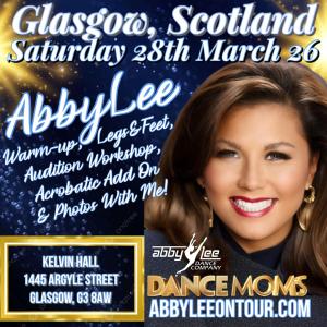 Abby Lee In GLASGOW, 28th March