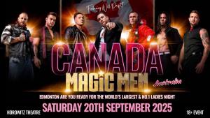 Magic Men Australia - Larger Than Life World Tour