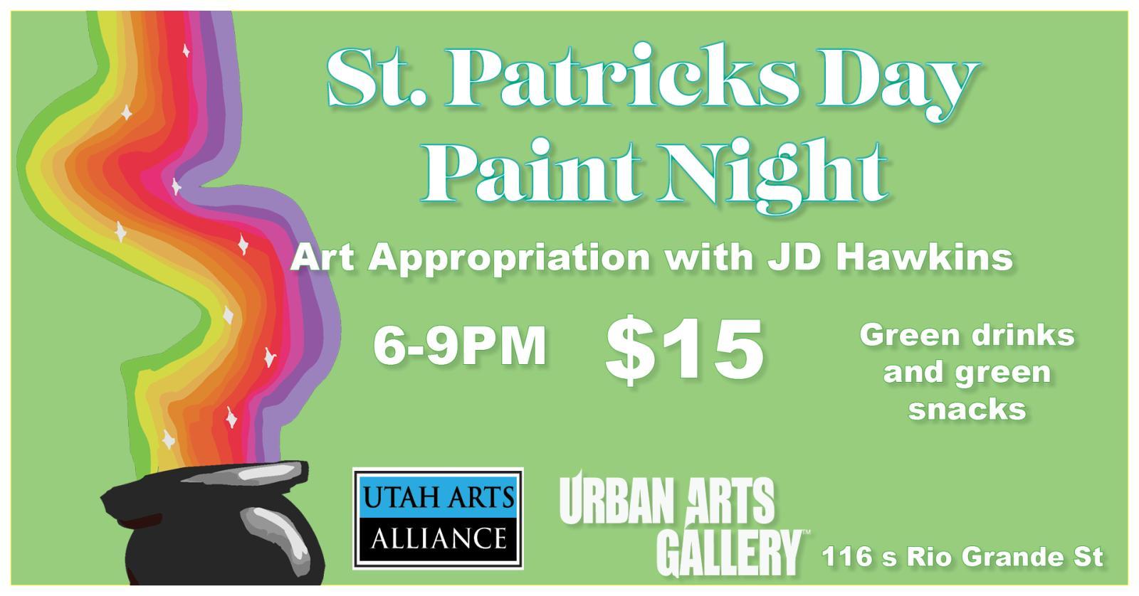 Tickets for St. Patrick's Paint Night in Sandy from ShowClix