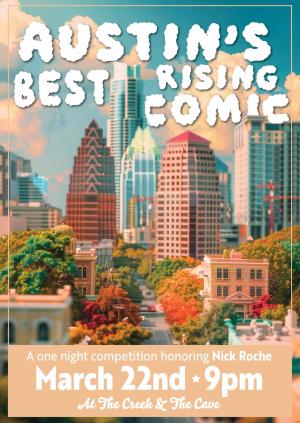 Austin's Best Rising Comic