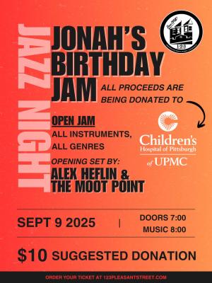 Jazz Nite: Jonah's Birthday Jam - Children's Hospital Benefit Night