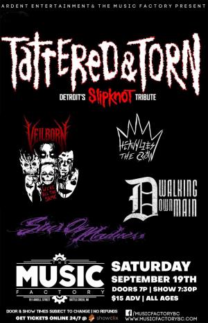 TATTERED & TORN Detroit&rsquo;s Slipknot Tribute | Battle Creek
