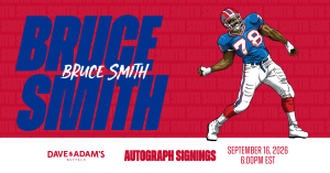 Bruce Smith Autograph Signing