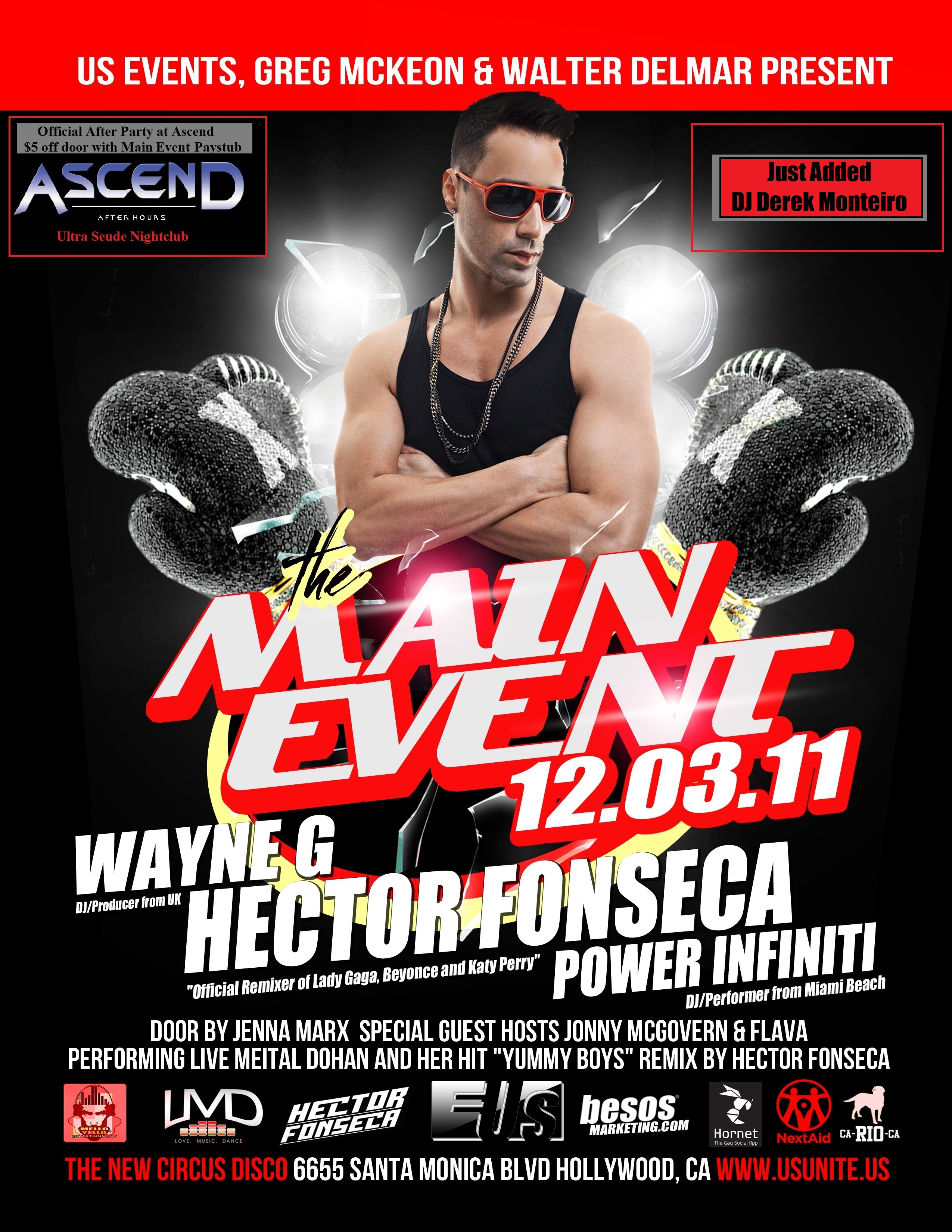 Tickets For The Main Event In Hollywood From ShowClix
