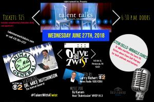 talent talks at Olive or Twist 