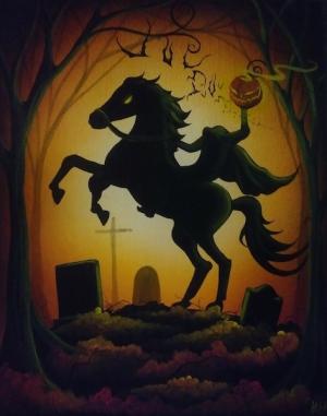 Paint a Headless Horseman with Heather Gleason