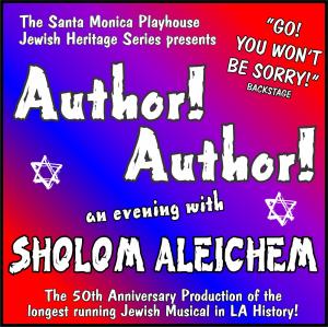 Author! Author! - an evening with Sholom Aleichem