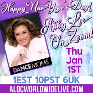 Abby Lee New Year&rsquo;s Day Zoom!
