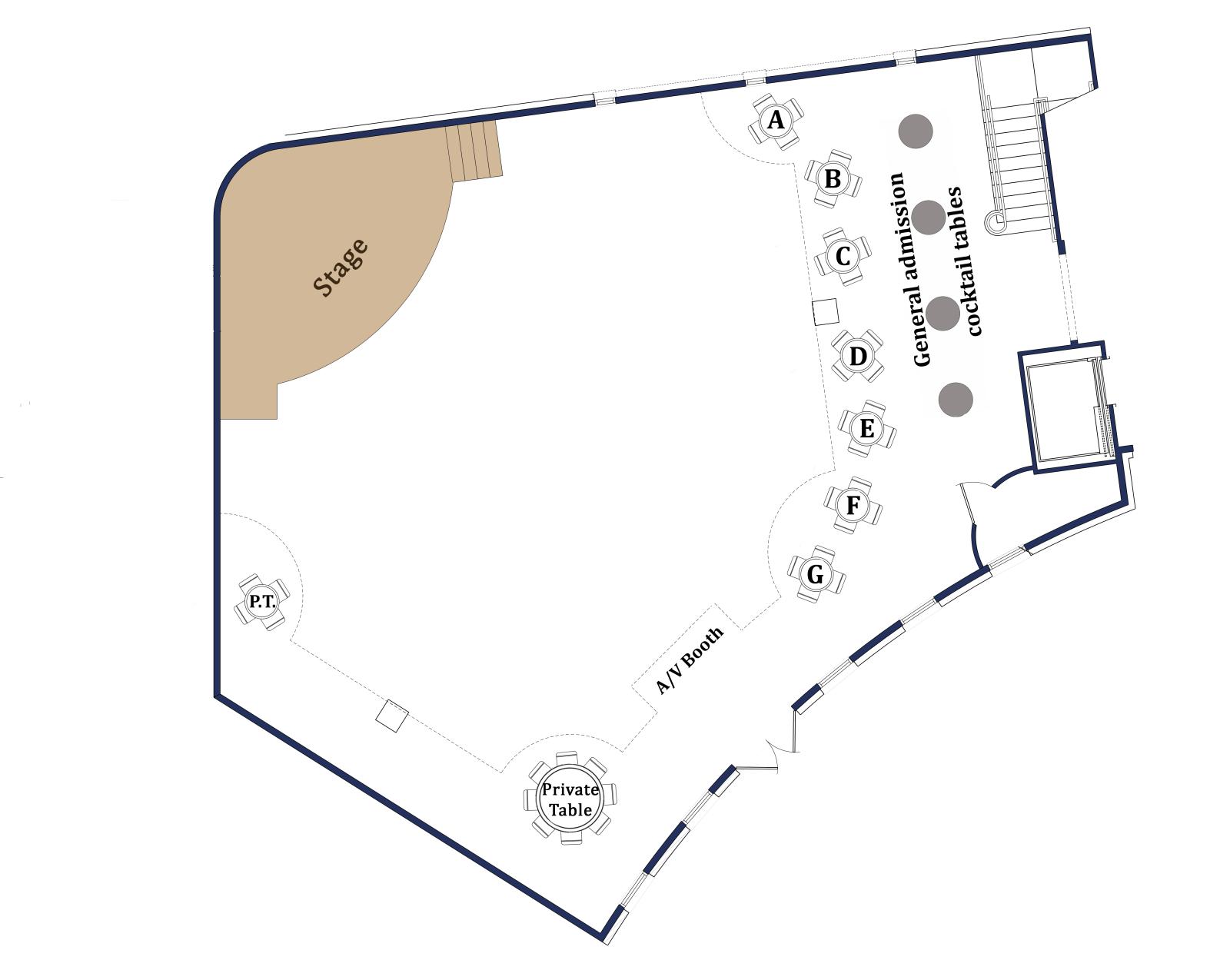 Balcony Seating Chart
