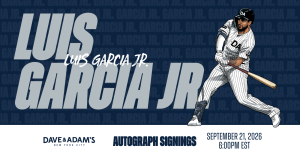 Luis Garcia Jr. Autograph Signing