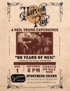 Harvest & Rust "A Neil Young Experience"