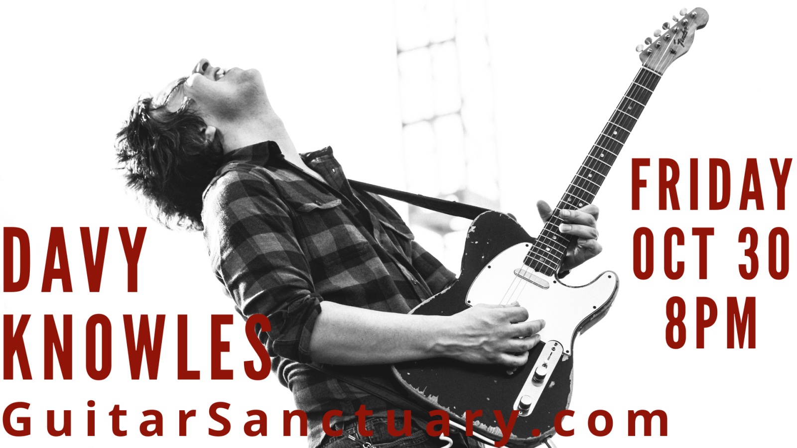 Davy Knowles Concert Ticket