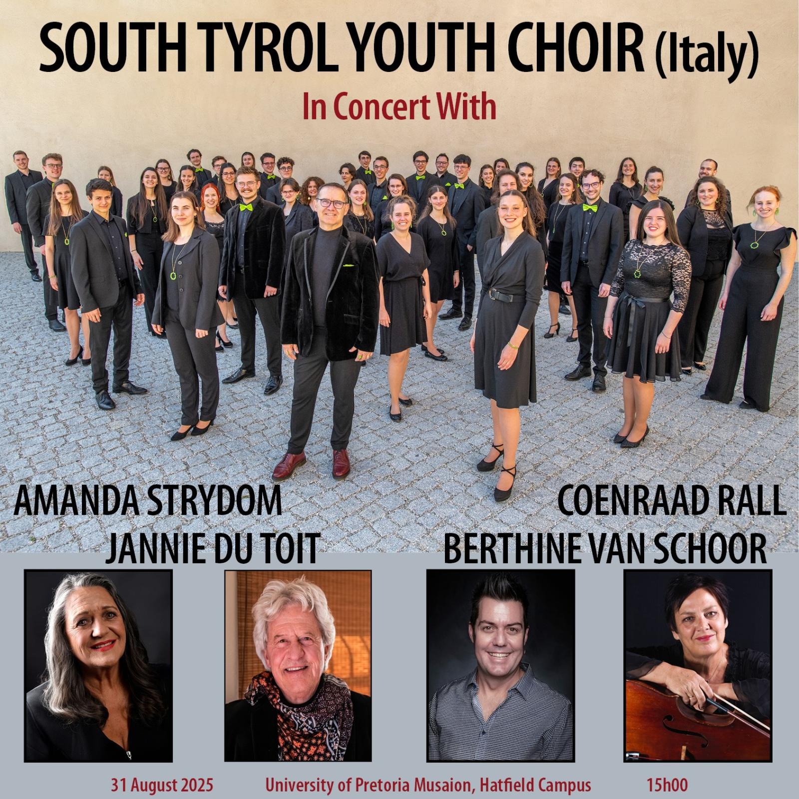 Tuks Camerata Presents South Tyrol Youth Choir