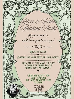 Kelcee & Victor's Wedding Party with Music and Karaoke from Calico