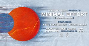 Longturn Presents: Minimal Effort (Summer Edition)