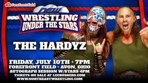 Wrestling Under the Stars Avon, Ohio July 10 Meet and Greet