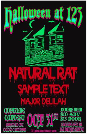 Halloween With Natural Rat, Major Delilah, Sample Text DJ DiniDaddy Hosted By Cody Cannon
