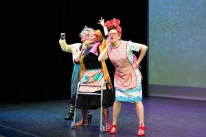 Bee is for Br&iacute;d with the Green Grannies