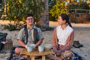 Bus stop films - Woodvale library