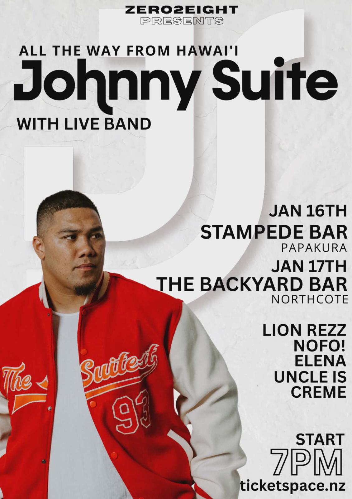 JOHNNY SUITE | Northcote in Auckland - Checkout