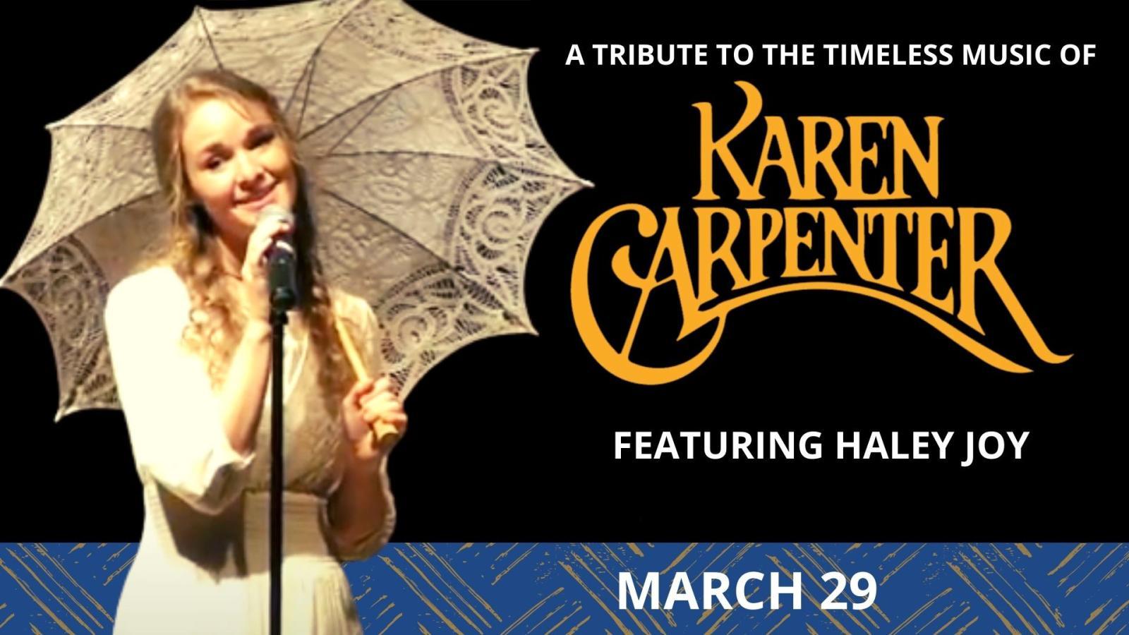 Tickets for A Tribute to Karen Carpenter in Berlin from ShowClix
