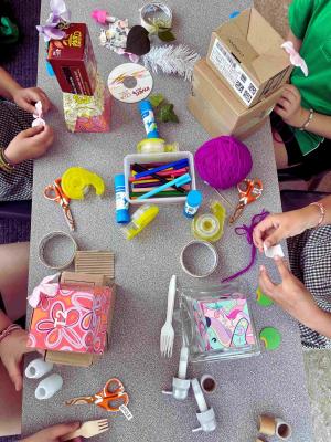Wildlife Sculptures with Urban Upcycle 4-8 years